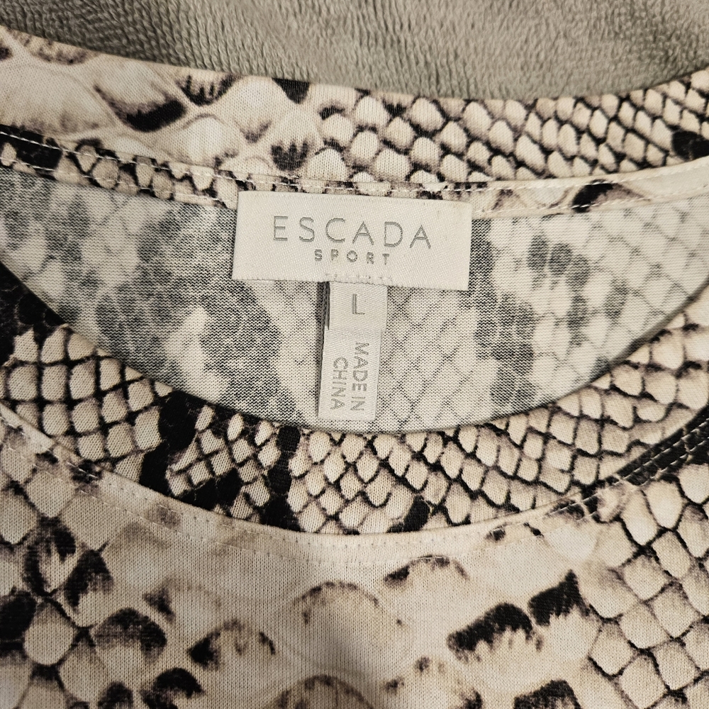 Escada Sport Python Print Tee - image 5